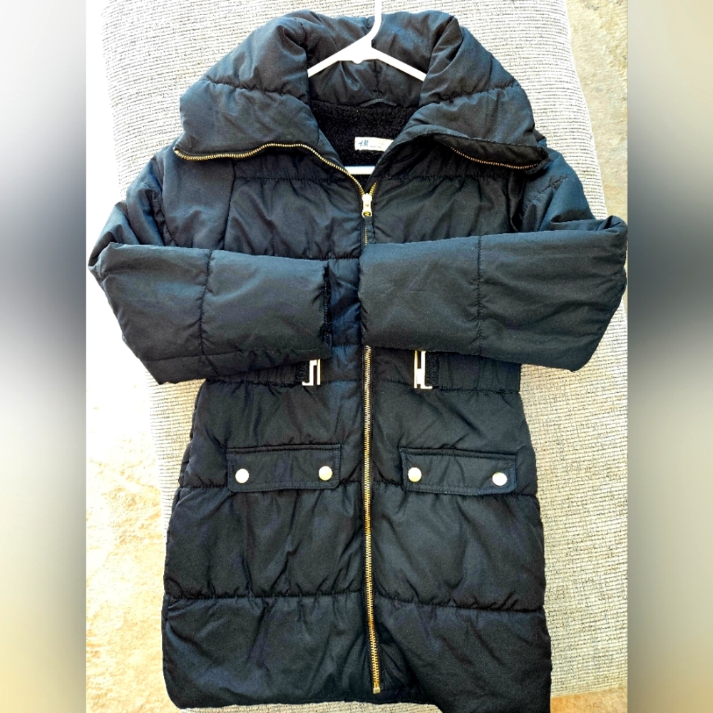 Girls H&M coat 8-9 yr